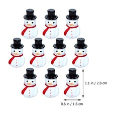 20 Pcs Snow Globe Figures