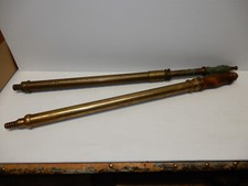 2 ANTIQUE BRASS VICTORIAN