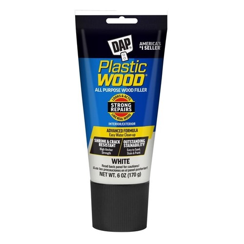 Dap plastic wood white - dap, all