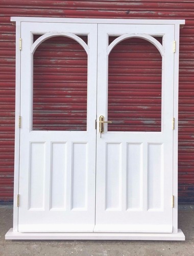 Solid hardwood french doors - hardwood,