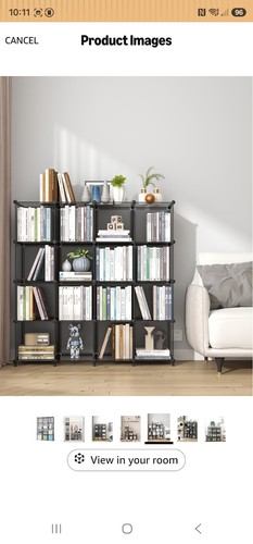 Storage cube shelf bookcase - shelf,