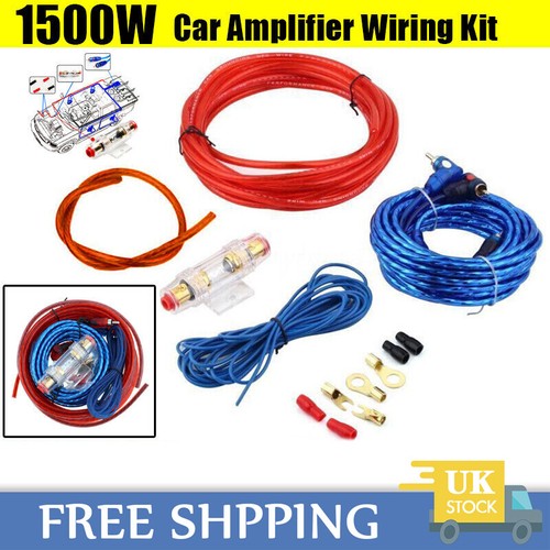 Car amplifier wiring kit audio - car,