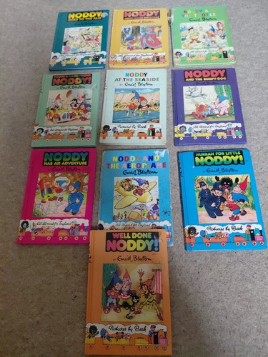 Noddy hardback books x10 from - noddy,
