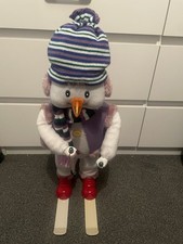 Vintage Large Skiing Fibre