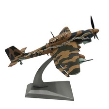 1/72 WWII German Air Force Stuka Ju-87 Bomber Model Military Fighter Ornaments N