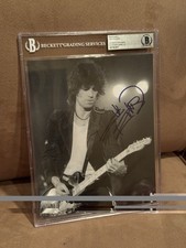 Keith Richards Signed