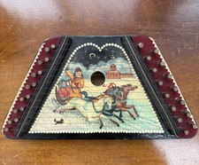 Vintage Russian Folk Lap Harp