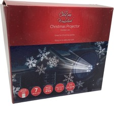 CHRISTMAS WONDERLAND Outdoor Projector Waterproof Snowflake Effect LED Light TH