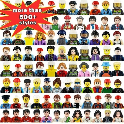 20x lego minifigures - lego, bundle