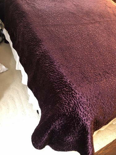 Burgundy merlot velvet - merlot,