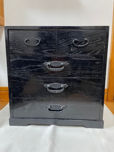 Japanese antique tansu chest - japanese,