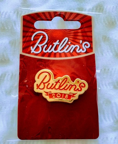 Butlins 2018 pin badge - /,