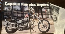 Harley Davidson Panhead Easyrider Captain America  Article 4 Pages Ad#24412