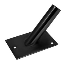 Flag Holder Black Single Pole
