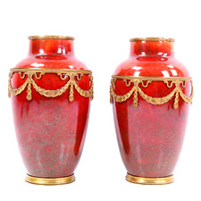 French sevres vase paul - sevres, milet