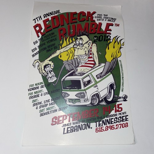 2012 redneck rumble hot rod - redneck,