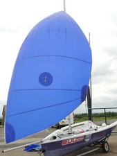 Laser 2000 dinghy Spinnaker by
