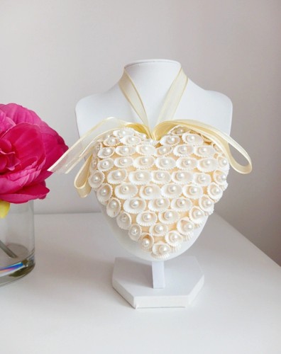 Pearl shell bridal bouquet - pearl,
