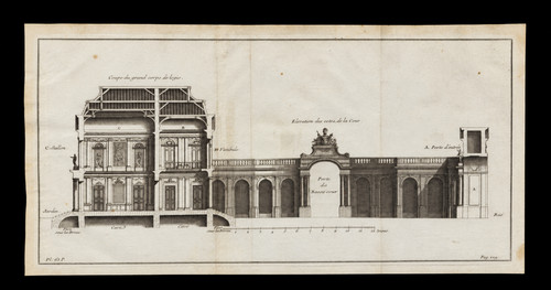 Antique 1738 engraving - antique,