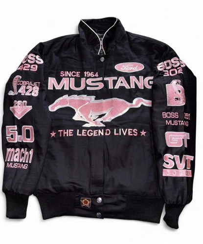 Rework mustang varsity jacket - mustang,