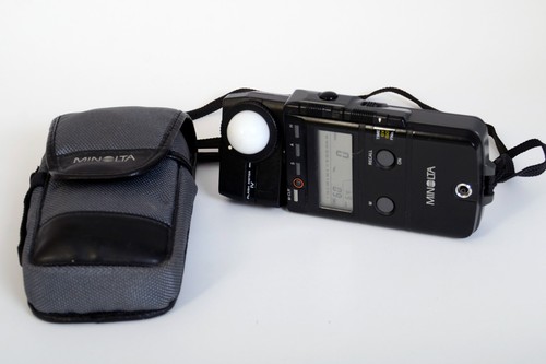 Minolta flash meter with - minolta, iv