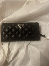 GUESS Women's Black Leather