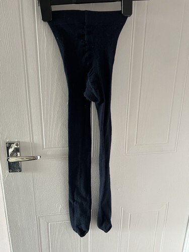 Navy tights - 6-7,
