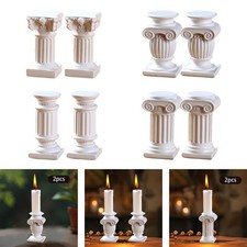 2x Roman Pillar Greek Columns