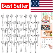 Set of 40 Stainless Steel