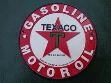 Heavy Cast Metal TEXACO OTOR