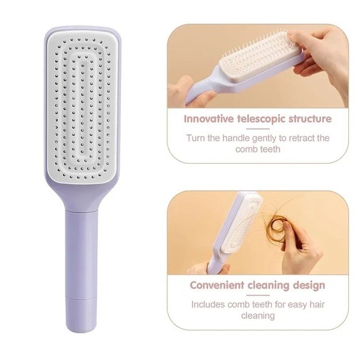 Self cleaning rotating hair - rotating,