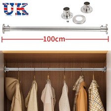 1M Wardrobe Rail Round Rail