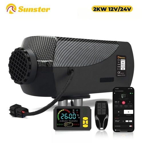 Sunster 12v 24v 8kw air - 12v,