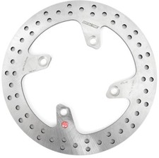 Braking rear brake disc for