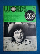 WORDS - The Record Song Book