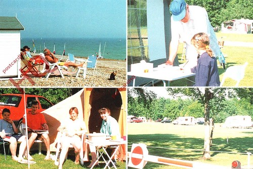 Postcard goring sea - postcard-:goring,