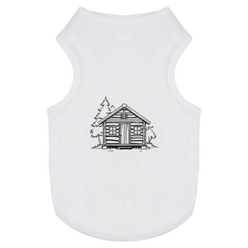 Log cabin pet - cabin', dog