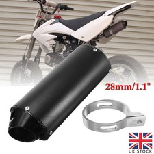 28mm Black Exhaust Pipe