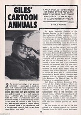 GILES CARTOON ANNUALS. THIS IS