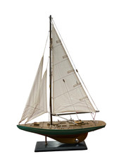 Pond Yacht ~ Sailboat ~ Model