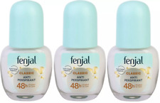 Fenjal Creme Deodorant Roll on Cream pack of 3 x 50ml