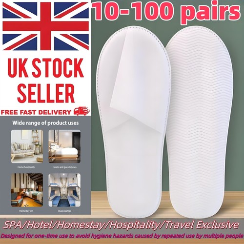 Pair disposable slippers - disposable,
