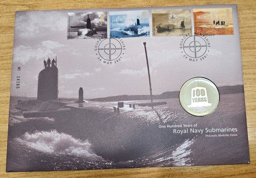 2001 medallic coin cover - cover, 100