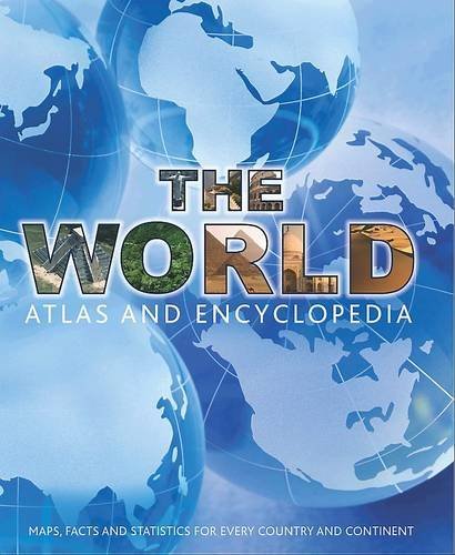 World atlas and encyclopedia - atlas, encyclopedia-