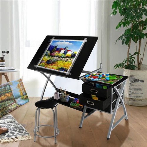 Adjustable drafting table - adjustable,