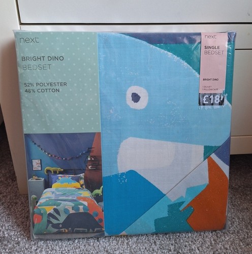 Next bright dino single bedset - bright,