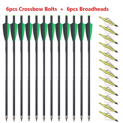 Carbon bolts arrows - 16",