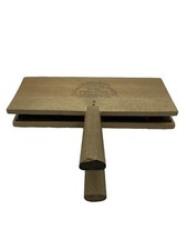 Antique Sheep Wool Carding Paddles Brush Old Whittemore No 10 L S Watson & Co