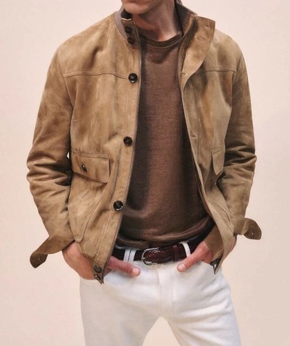 Tan brown bomber - tan,