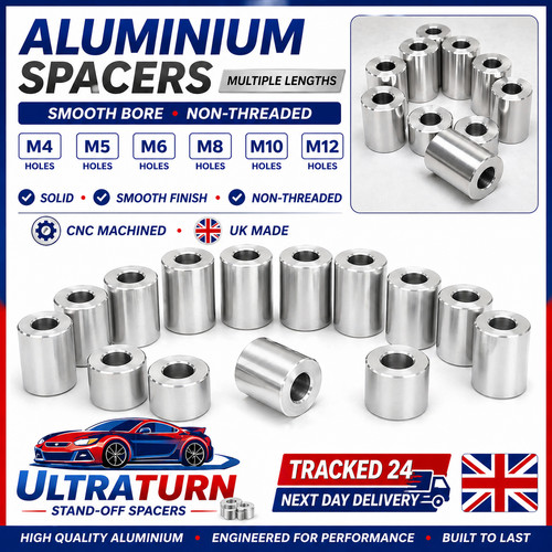 Aluminium standoff spacer - aluminium,